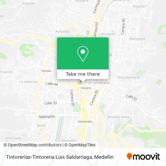 Tintorerias-Tintoreria Luis Saldarriaga map