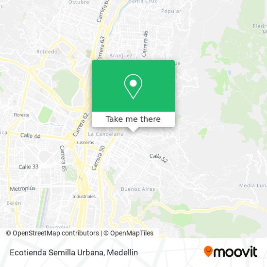 Ecotienda Semilla Urbana map