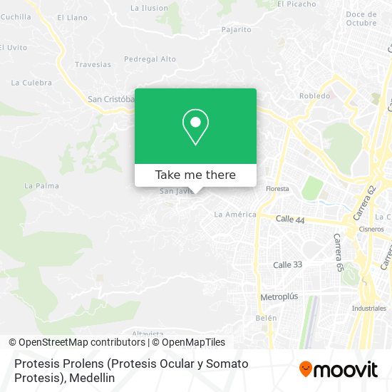 Protesis Prolens (Protesis Ocular y Somato Protesis) map