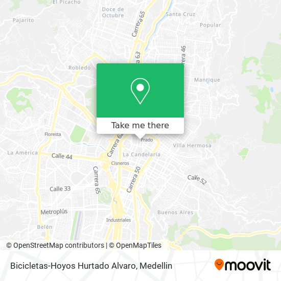 Mapa de Bicicletas-Hoyos Hurtado Alvaro