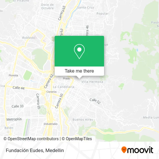 Fundación Eudes map