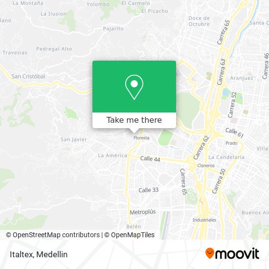 Mapa de Italtex