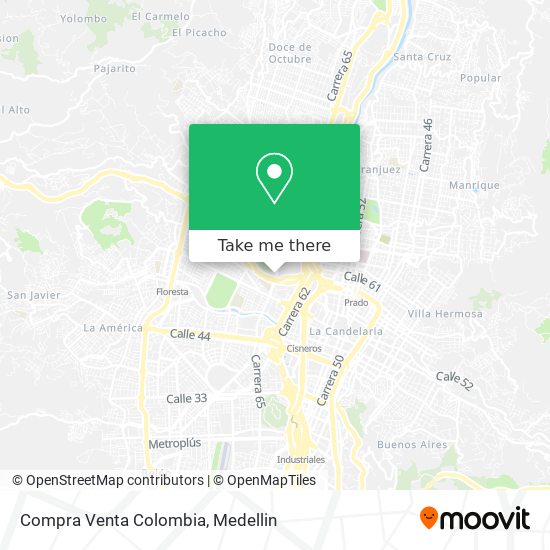 Compra Venta Colombia map