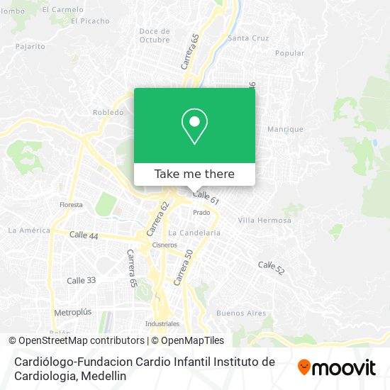 Cardiólogo-Fundacion Cardio Infantil Instituto de Cardiologia map