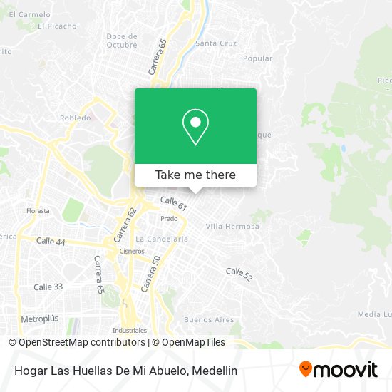 Mapa de Hogar Las Huellas De Mi Abuelo