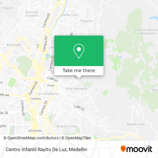 Centro Infantil Rayito De Luz map