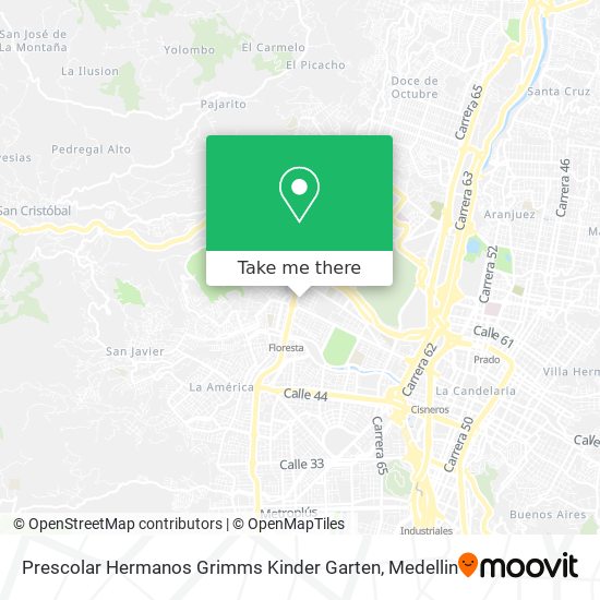Prescolar Hermanos Grimms Kinder Garten map
