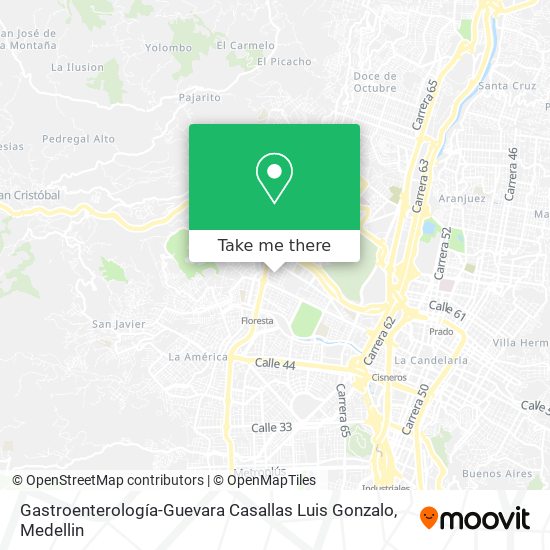 Gastroenterología-Guevara Casallas Luis Gonzalo map