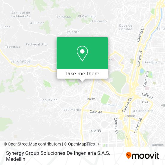 Synergy Group Soluciones De Ingeniería S.A.S map