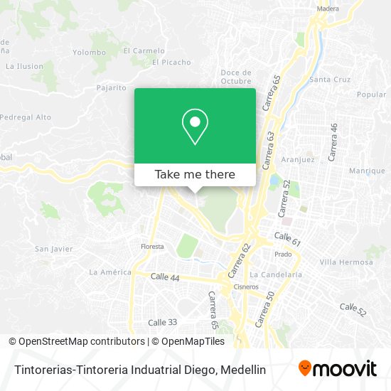 Tintorerias-Tintoreria Induatrial Diego map