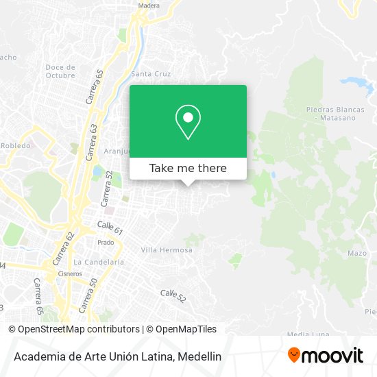 Academia de Arte Unión Latina map