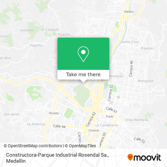 Constructora-Parque Industrial Rosendal Sa. map