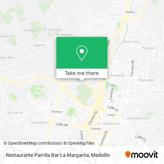 Restaurante Parrilla Bar La Margarita map