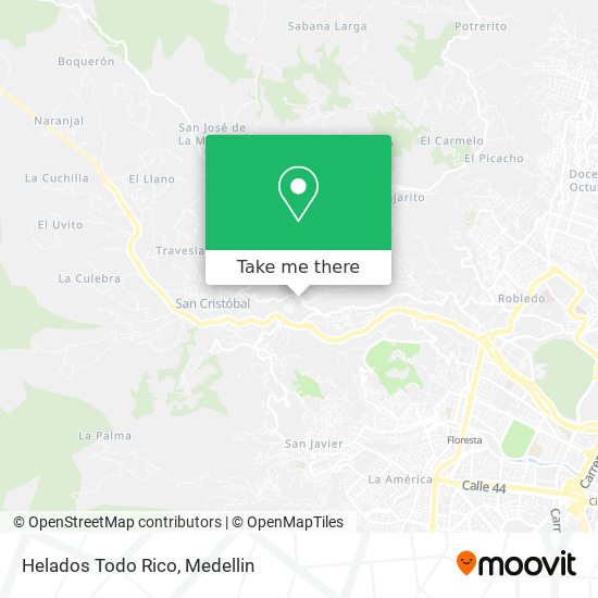 Helados Todo Rico map