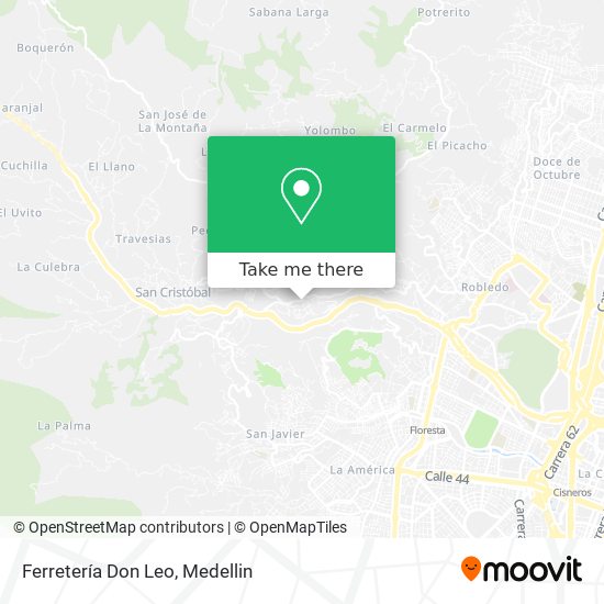 Ferretería Don Leo map
