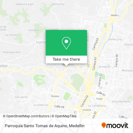 Parroquia Santo Tomas de Aquino map