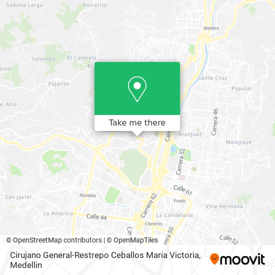 Cirujano General-Restrepo Ceballos Maria Victoria map
