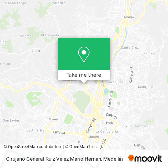 Cirujano General-Ruiz Velez Mario Hernan map