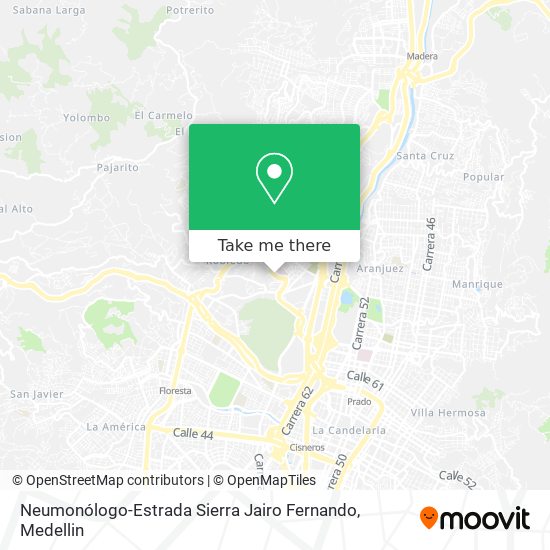 Mapa de Neumonólogo-Estrada Sierra Jairo Fernando