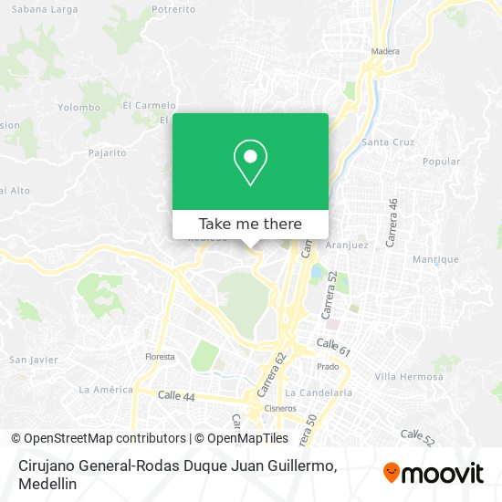 Mapa de Cirujano General-Rodas Duque Juan Guillermo