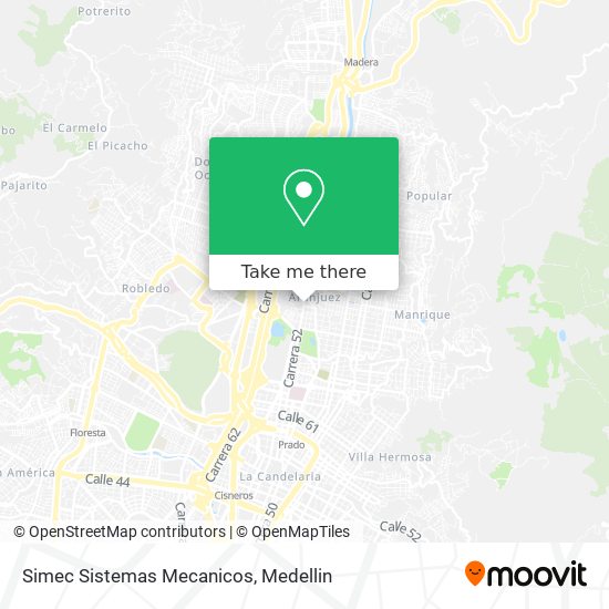 Simec Sistemas Mecanicos map