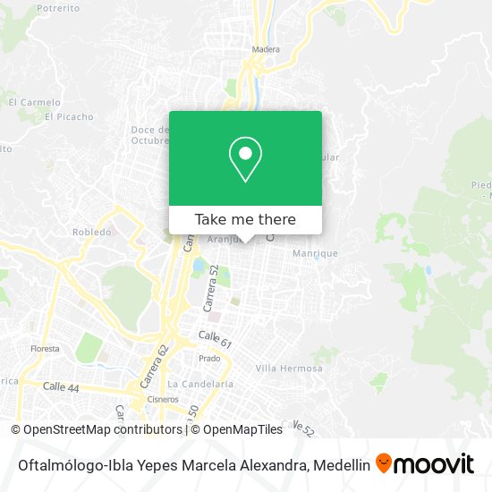 Oftalmólogo-Ibla Yepes Marcela Alexandra map