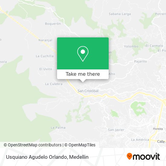 Usquiano Agudelo Orlando map