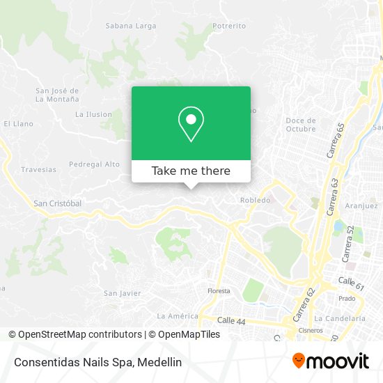 Consentidas Nails Spa map