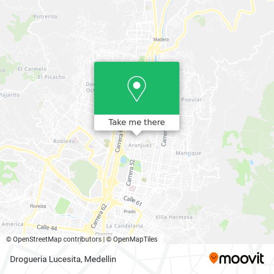 Drogueria Lucesita map