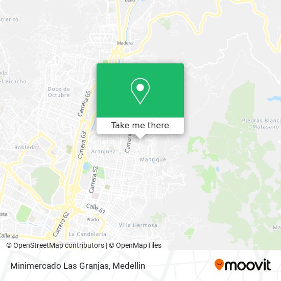 Minimercado Las Granjas map