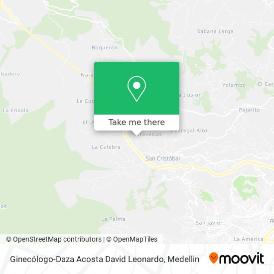 Ginecólogo-Daza Acosta David Leonardo map