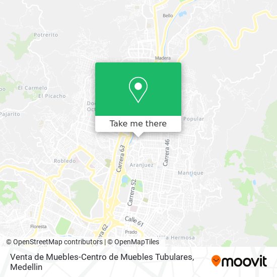 Venta de Muebles-Centro de Muebles Tubulares map
