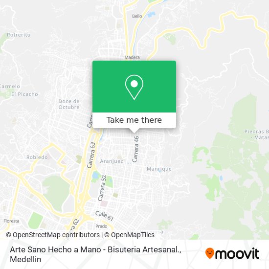 Mapa de Arte Sano Hecho a Mano - Bisuteria Artesanal.