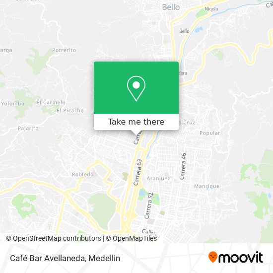 Café Bar Avellaneda map