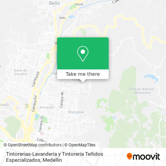 Tintorerias-Lavandería y Tintorería Teñidos Especializados map