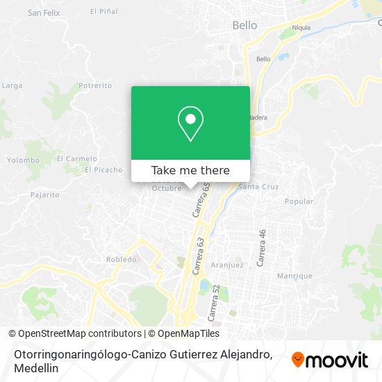 Mapa de Otorringonaringólogo-Canizo Gutierrez Alejandro