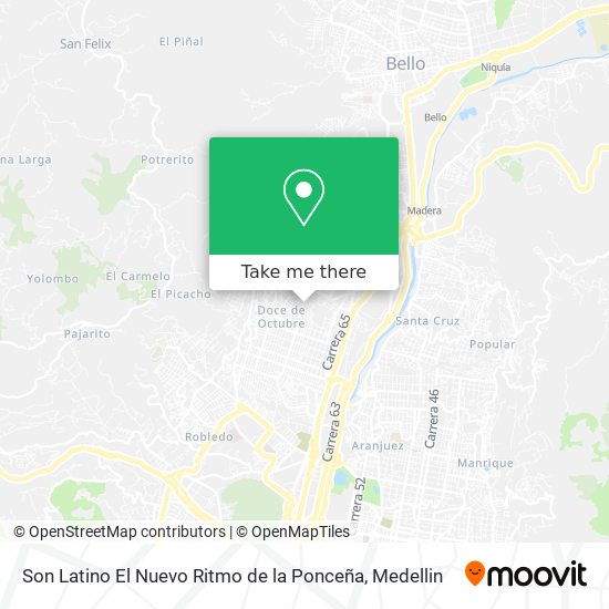 Son Latino El Nuevo Ritmo de la Ponceña map