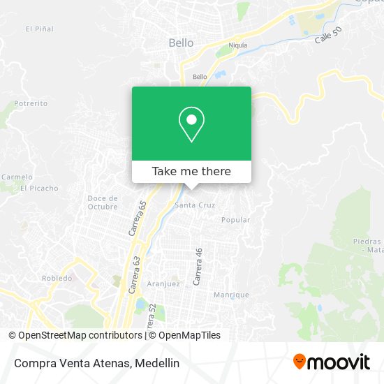 Mapa de Compra Venta Atenas