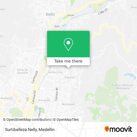 Mapa de Surtibelleza Nelly