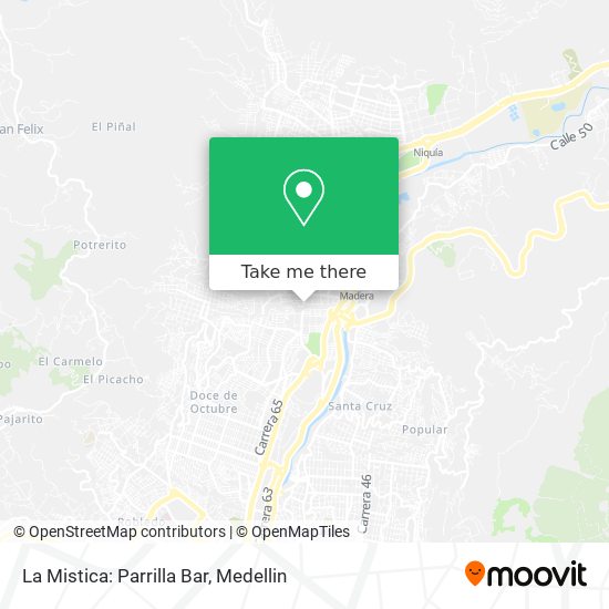 La Mistica: Parrilla Bar map