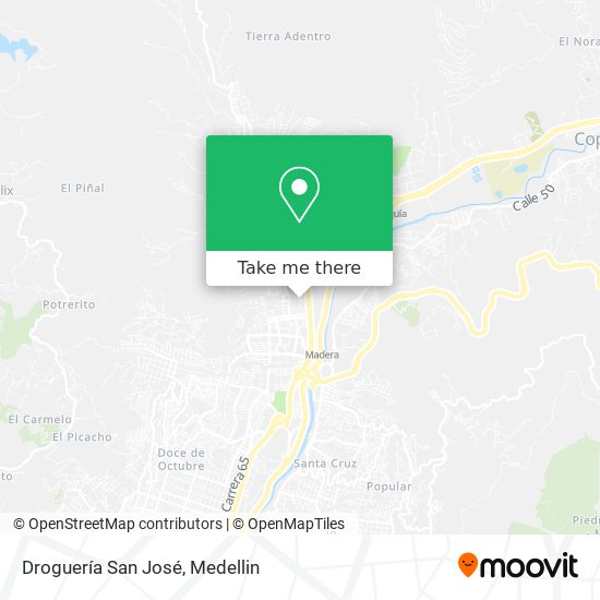Droguería San José map