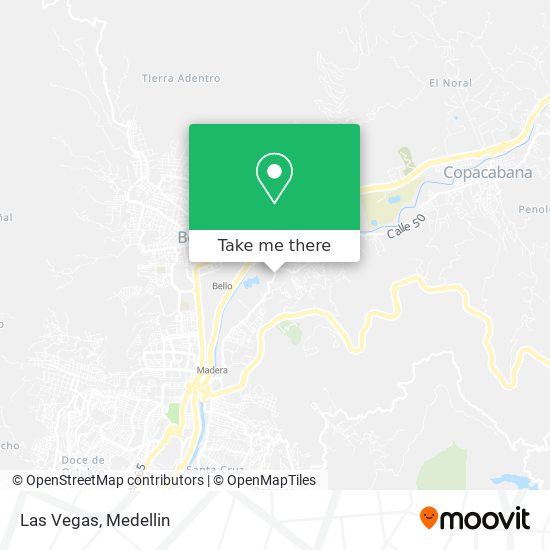 Las Vegas map