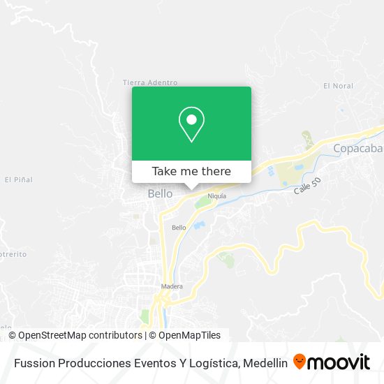 Fussion Producciones Eventos Y Logística map