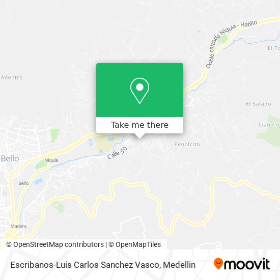 Mapa de Escribanos-Luis Carlos Sanchez Vasco