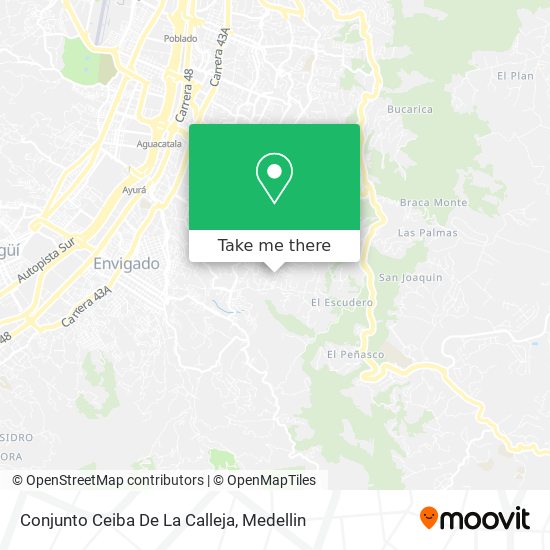 Conjunto Ceiba De La Calleja map