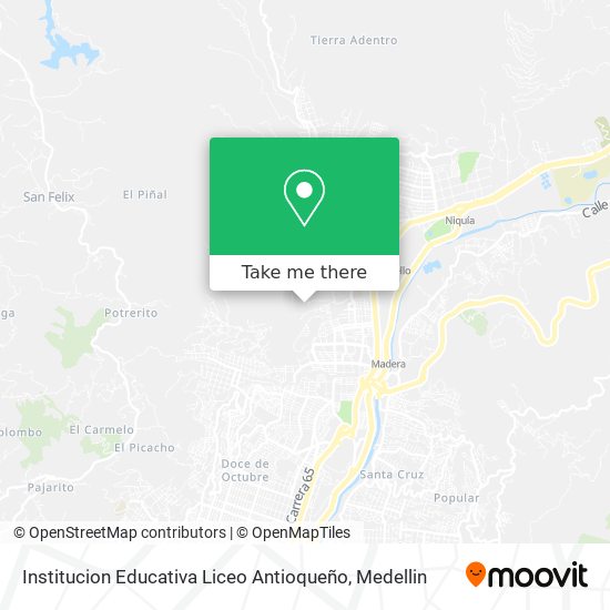 Institucion Educativa Liceo Antioqueño map