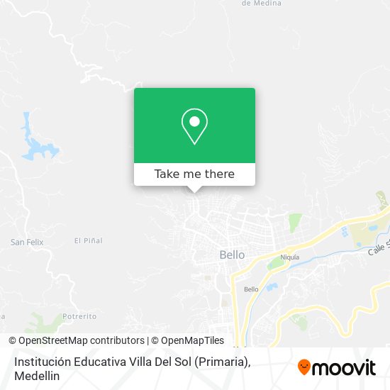 Mapa de Institución Educativa Villa Del Sol (Primaria)