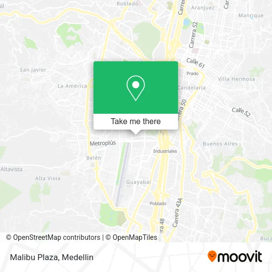 Malibu Plaza map