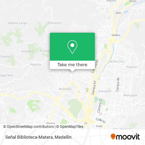 Mapa de Señal Biblioteca-Matera