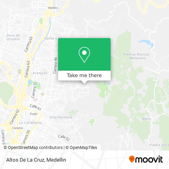 Altos De La Cruz map